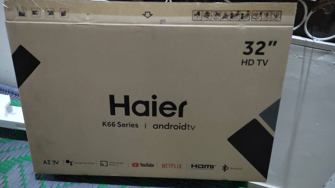 Haier Smart Android LED 32 inch 8