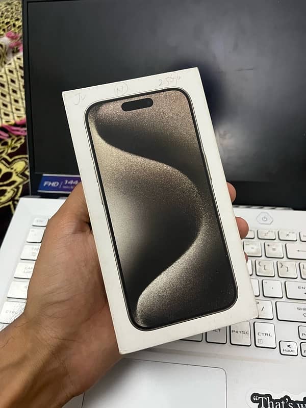 Iphone 15pro | 256gb | Non-pta Jv | LLA 5