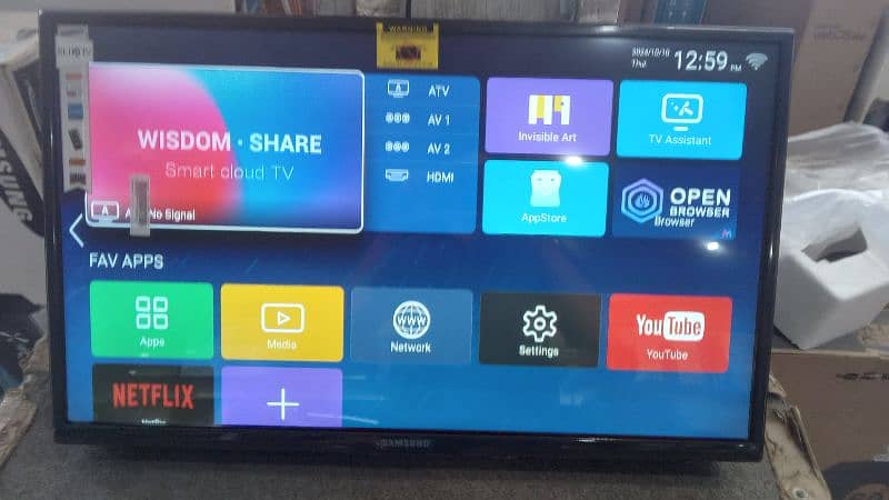 32 INCH samsung Led tv Smart Android 2