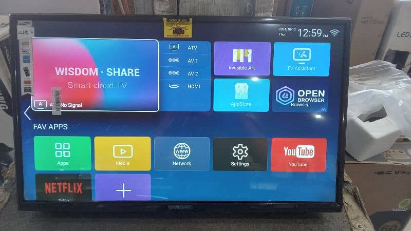 32 INCH samsung Led tv Smart Android 4