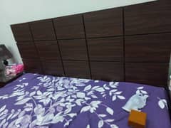 used double bed without matress