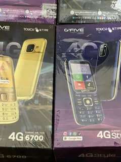 Gfive 4G 6700& Gfive 4G Style Box pack 18Month warranty