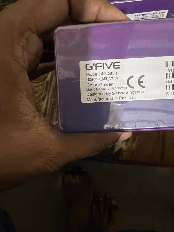 Gfive 4G 6700& Gfive 4G Style Box pack 18Month warranty 10