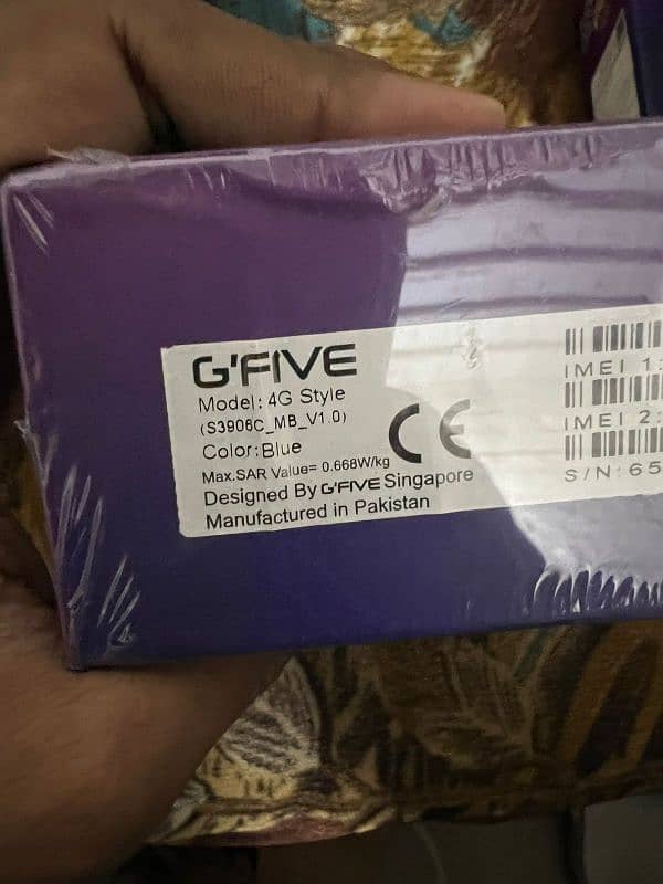 Gfive 4G 6700& Gfive 4G Style Box pack 18Month warranty 11