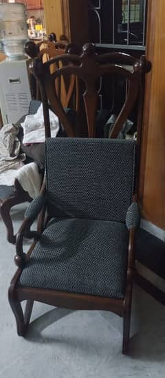 Chairs five pieces. RS:15,000/- per chair. ) 0