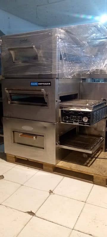 dough rooler, pizza oven conveyor, prep table, dough machine 2