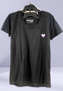 Basics Women's T Shirt Left Over. 0