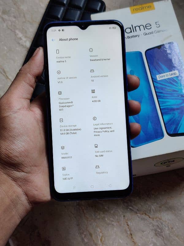 Realme 5 4/64 With Box 1
