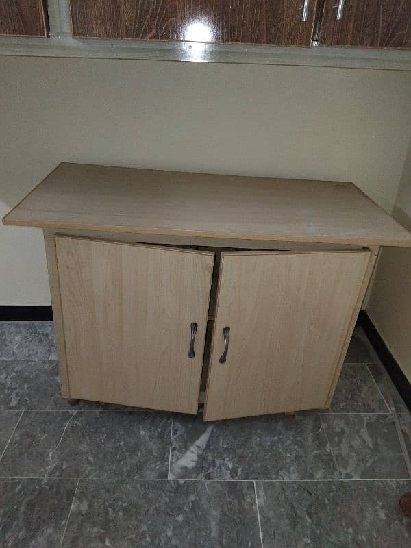 Wooden Solid lron Table for Sale 0