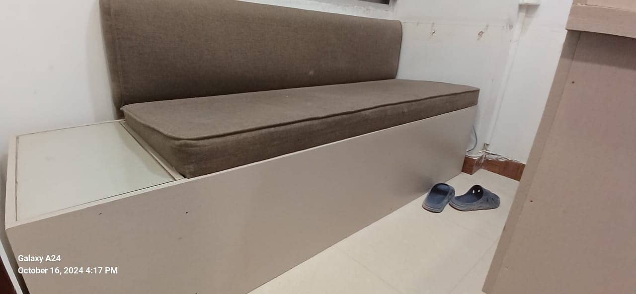 Sofa Seti with Foam, Side Unit + Good Storage Option. 0