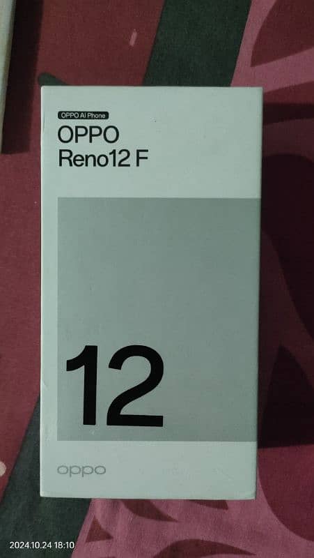 OPPO RENO 12 F 4G LUSH CONDITION 5