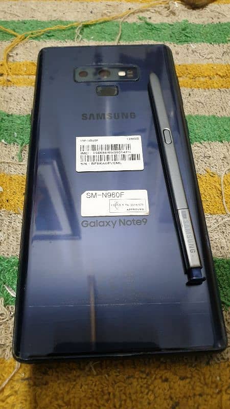 Samsung note 9 non pta 6/128GB 14