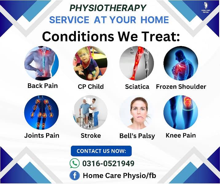 Physiotherapist at your home for Physiotherapy, no mobile 0