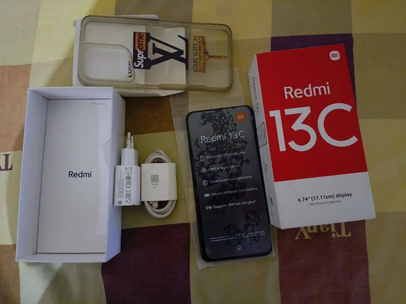 Redmi 13c . . 6+6 gb. 128Gb. . condition 10/10 1