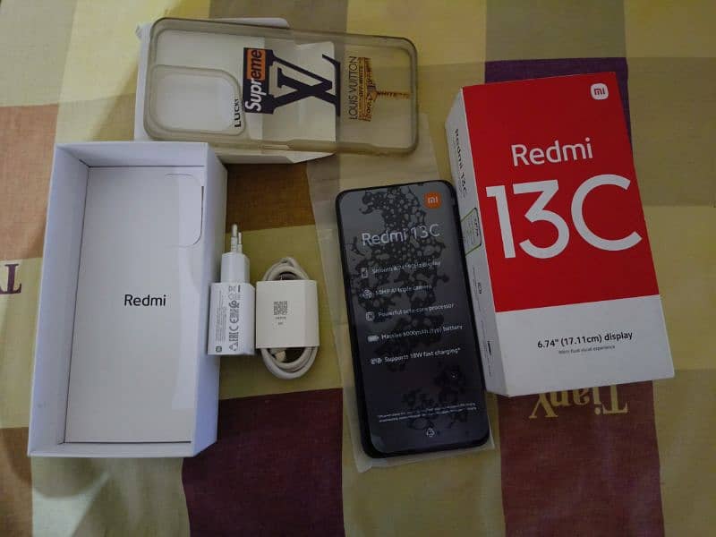 Redmi 13c . . 6+6 gb. 128Gb. . condition 10/10 2