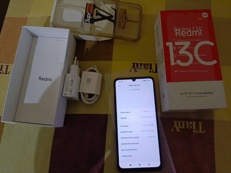 Redmi 13c . . 6+6 gb. 128Gb. . condition 10/10 9