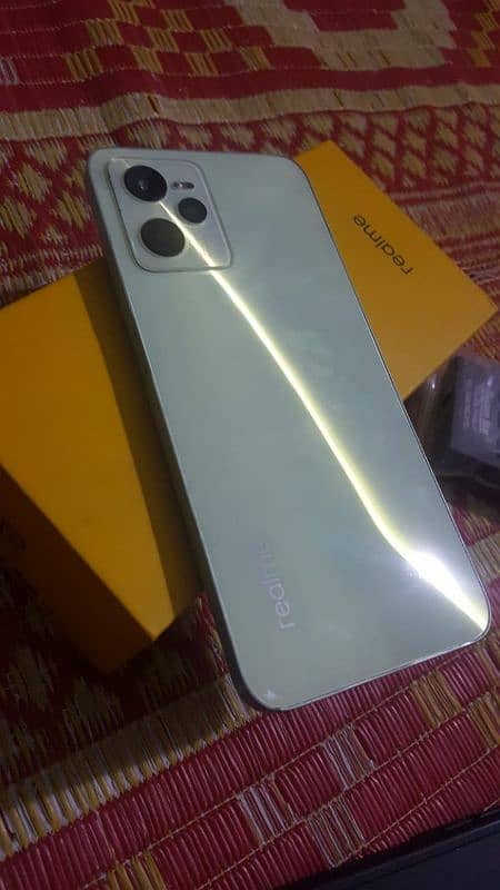 Realme C35 4+4 128 complete box urgent sale 3