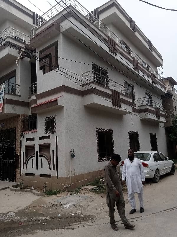 6 Marla Corner 3 Storey Brand New House For Sale 1