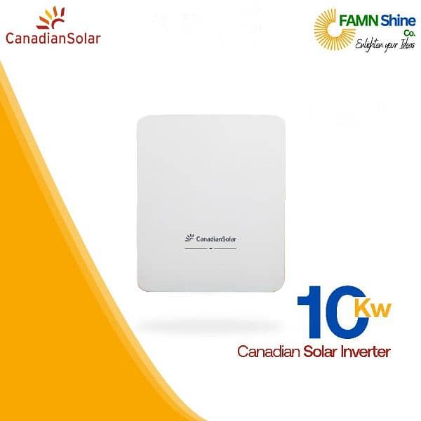 10kw ongrid inverter Canadian solar CSI 0