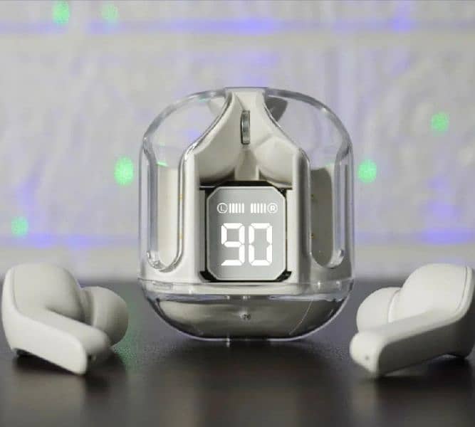 Airport Air31 Earbuds Wireless Crystal Transparent colours 3 0