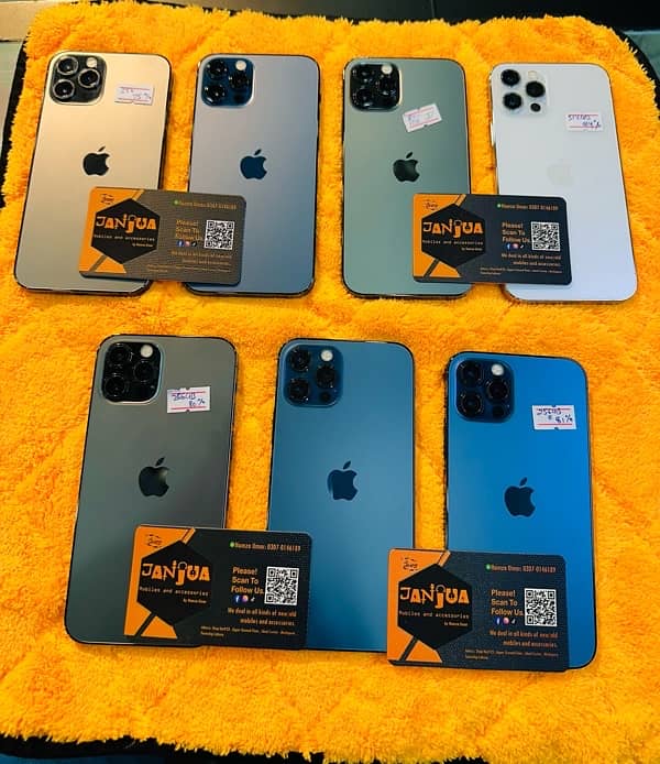 iPhone 12 Pro 128GB 256GB 512GB NON PTA JV 4