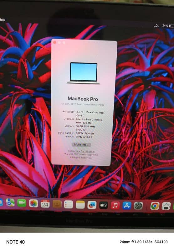 Macbook Pro 2017 (13 inch) 2