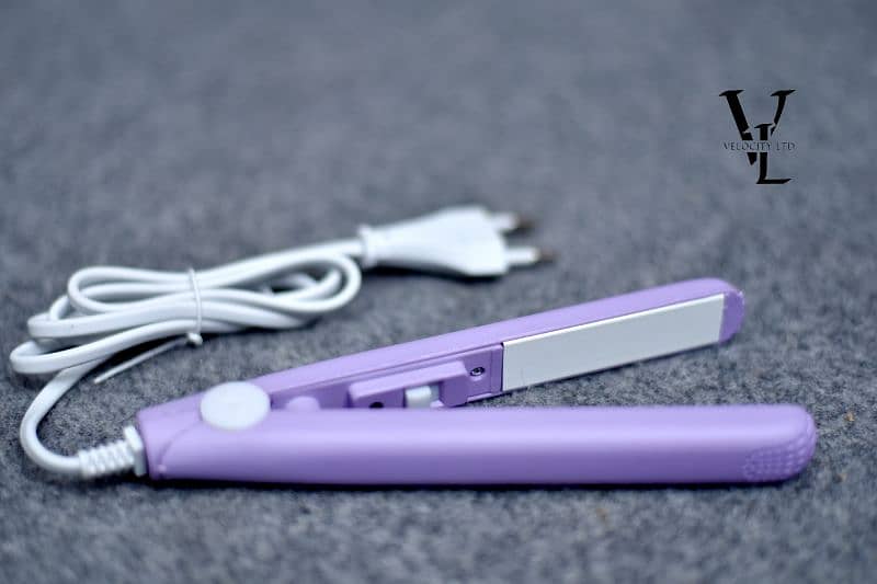 Mini hair straightener for girls. Also best for curls. 5