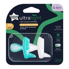 100% Original NEW tommee tippee Ultra light soft silicon pacifier 0-6m