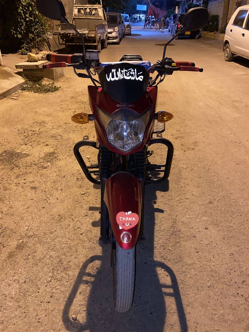 SUZUKI GR 150 Red Colour 4