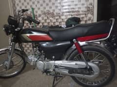 cd70 Honda first owner 10 by 10 condition