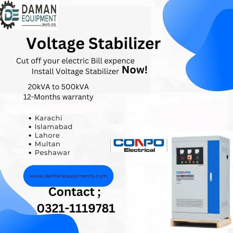 Voltage Stabilizer 20kVA 0