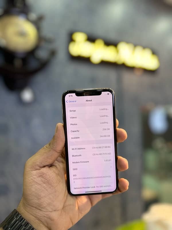 iPhone Xs 256GB PTA APPROVED DUAL SIM 3