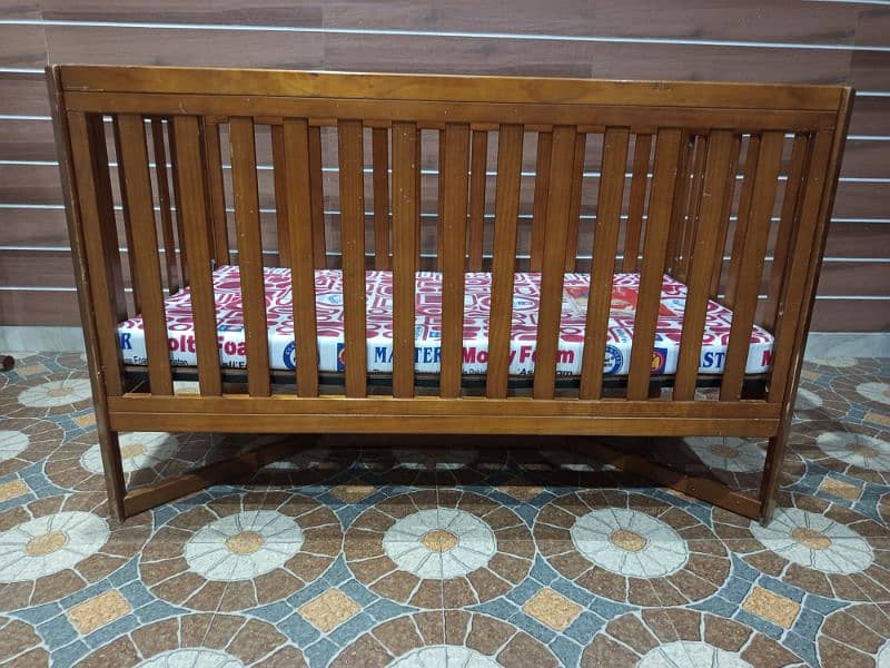 Zubaida's Wooden Baby Cot 3