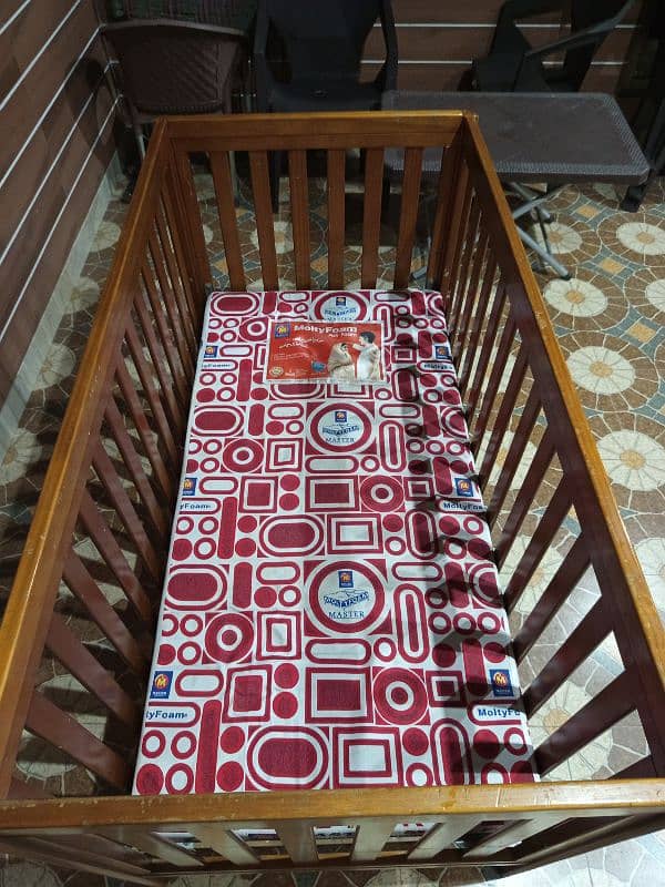 Zubaida's Wooden Baby Cot 5