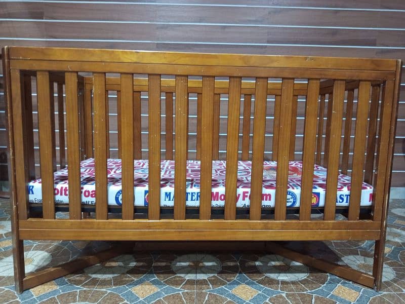 Zubaida's Wooden Baby Cot 6