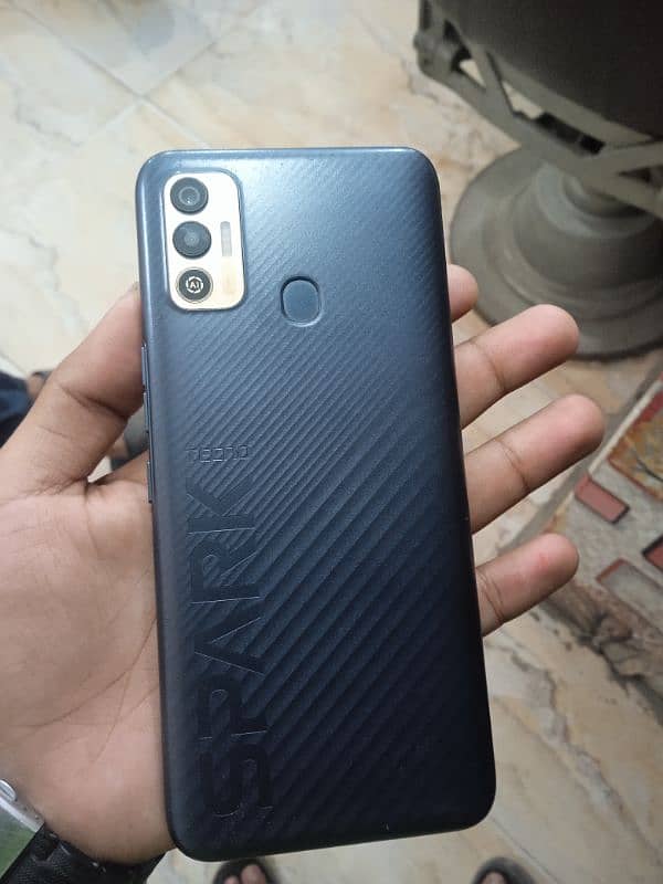 Tecno spark 7 4/64 all oky  pta approved 0