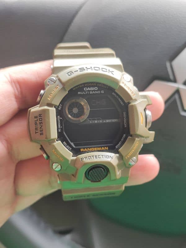 G-shock rangeman (triple sensor)used 5