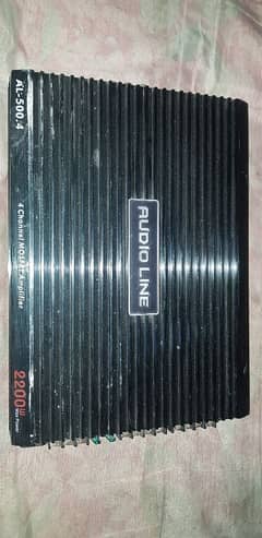 Audio Line Amplifier 4 channel