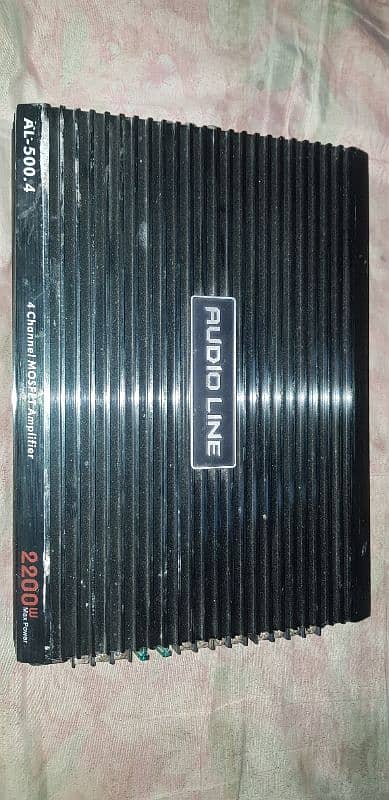 Audio Line Amplifier 4 channel 0