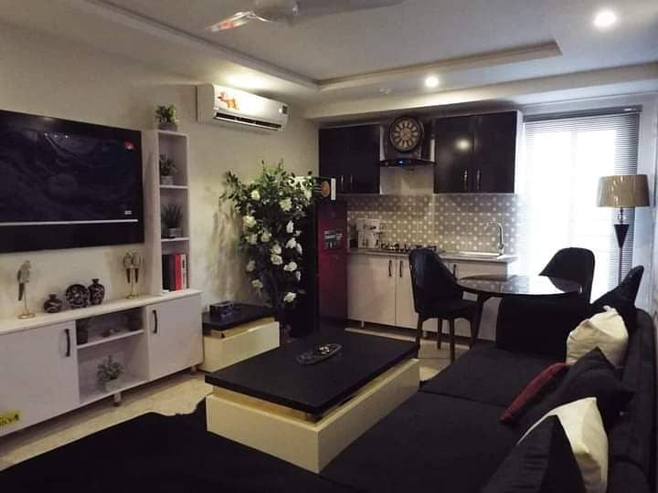 2 bed luxury furnish apparment avalible for rent bharia town rawalpidi 0