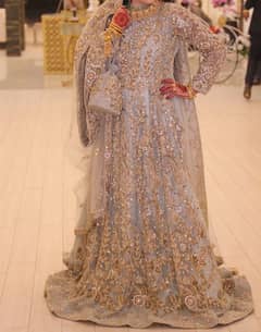 designer bridal walima maxi for sale. 0