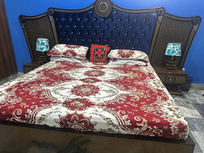 wooden Bed set 1