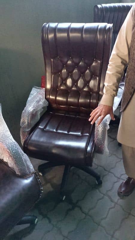 Habib brand Lahore VIP office revolving boss chair available h. 14