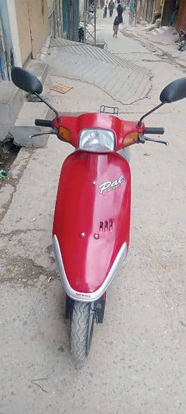 Honda Scooty two stroke kick and self start no fault all its ok kick 3