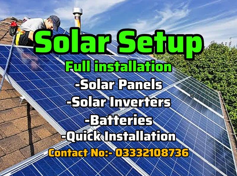 Solar installation or Solar consultancy Available 0