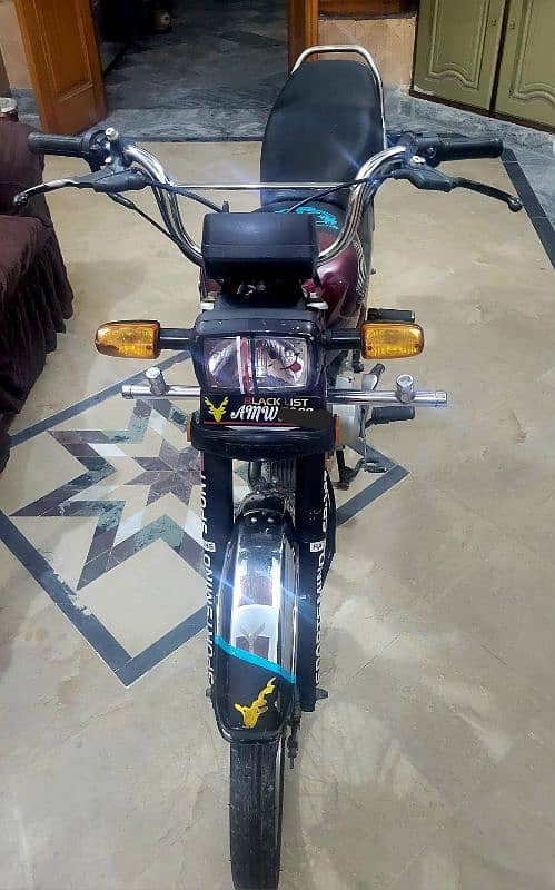 Honda 70,model 2023,copy letter clear,registration  FSD new condition 2