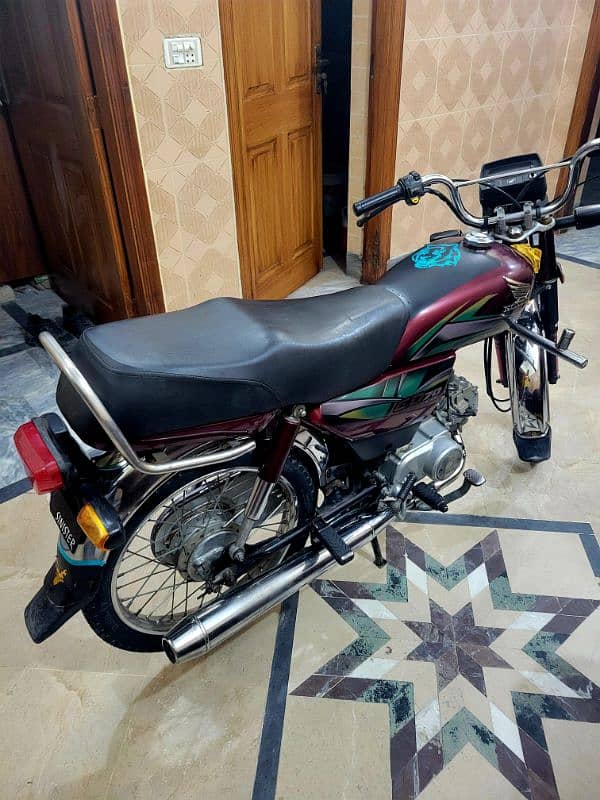 Honda 70,model 2023,copy letter clear,registration  FSD new condition 7