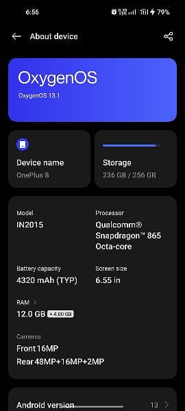 OnePlus 8 5G 12/256 2