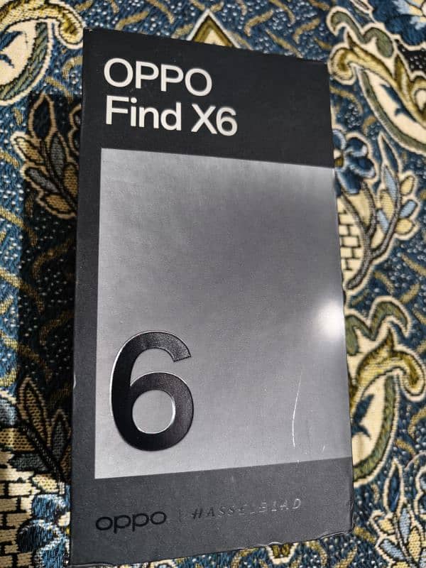 OPPO find x6 5G with complete box NON pta 12gb 256gb 8