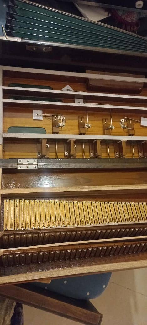 indian teakwood harmonium available for sale 4